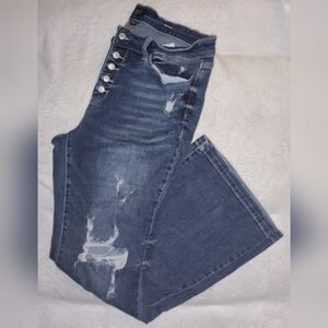 Distressed Judy Blue Jeans Flare